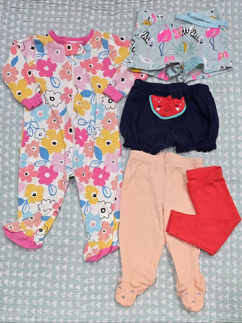 5pc Baby Girl Clothing Bundle - 3-6M